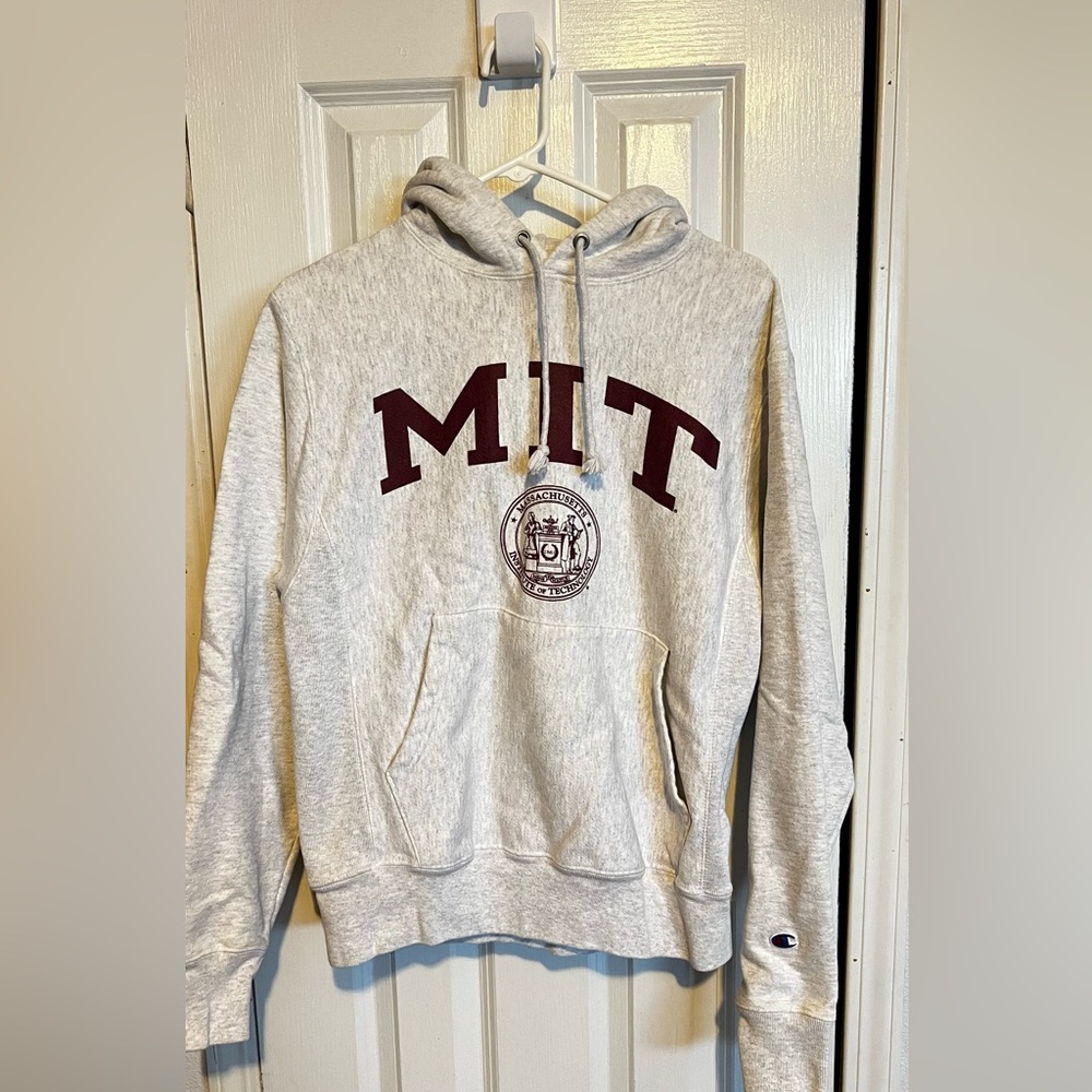 Champion Light Gray MIT Hoodie